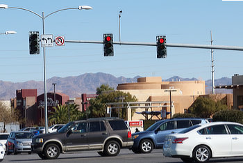 Traffic Accident in Las Vegas, Nevada